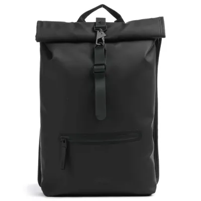 شنطت للظهر لون اسود جلد منتج تجريبي