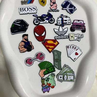 ستيكرز معدن